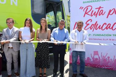 Fundación Traxion lleva “En Ruta por la Educación” a San Luis Potosí.