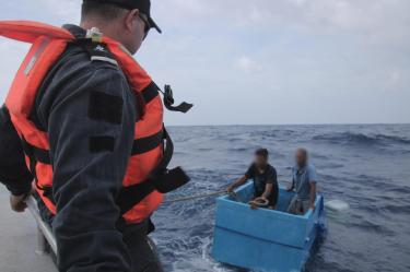 Dramático rescate en Chiapas: hallan a pescadores flotando en una hielera