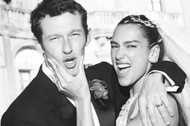 Callum Turner habló por primera vez sobre su boda con Dua Lipa.