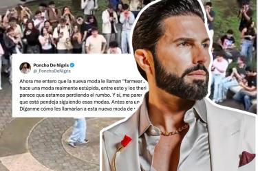 Poncho de Nigris cuestionó las nuevas tendencias de internet.