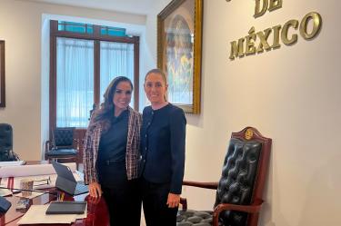 Mara Lezama da seguimiento con Claudia Sheinbaum a estrategia contra el sargazo