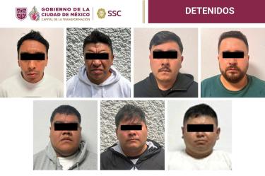 Banda detenida