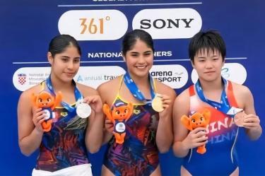 México le gana a China en clavados: Oro y plata en Mundial Juvenil