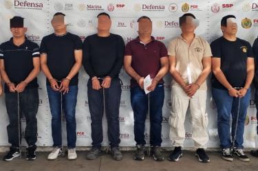 Los detenidos