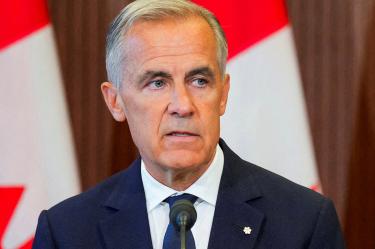 El primer ministro de Canadá, Mark Carney