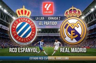 El Real Madrid no vio acción en la fecha 1 de La Liga