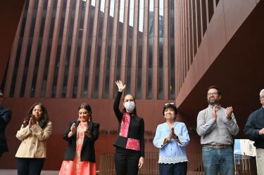 La presidenta Claudia Sheinbaum inauguró el Centro Nacional de Atención Agraria y Archivo General Agrario en CDMX, que resguarda millones de documentos históricos.
