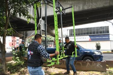 El objetivo es detectar y evitar que particulares instalen infraestructura sin autorización, se apropien de áreas comunes o realicen cobros por actividades en espacios publicos.