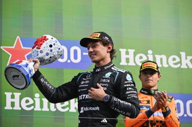 Andrea Kimi Antonelli amplió su ventaja en el campeonato de pilotos con su podio en Zandvoort.