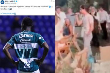 Puebla se burla con la canción de 'Color esperanza', misma que Aleco Irarragorri entonó tras la derrota 60 en los últimos 90 partidos de Santos.
