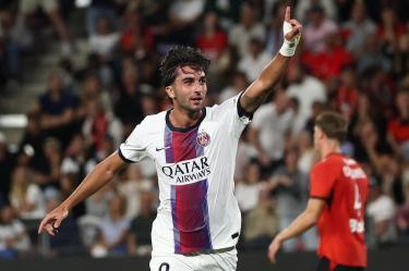 Ferran Torres anotó 'doblete' en su debut con PSG dentro de la Ligue 1.