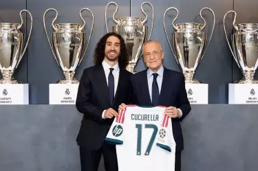 Marc Cucurella fue presentado de manera oficial con el Real Madrid
