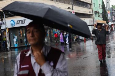 La lluvia en CDMX continuará durante este lunes, con un ambiente fresco por la mañana