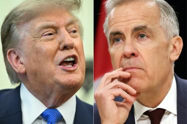 Donald Trump dijo que elevará al 50% los aranceles a los automóviles, camiones, autopartes y acero provenientes de Canadá