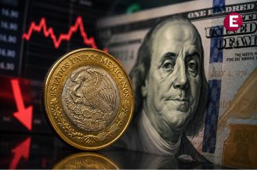 Peso mexicano se deprecia frente al dólar ante el fortalecimiento de la moneda estadounidense y la incertidumbre comercial.