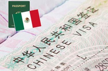 Tramitar visa china en México