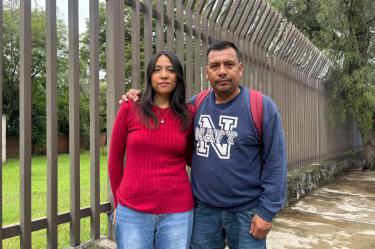 María Fernanda, de 19 años, llegó desde Guerrero tras preparar durante un año su ingreso a Medicina.