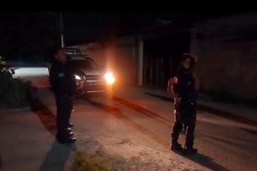 Tras el ataque, la propia presidenta municipal solicitó el apoyo de la Policía Municipal.