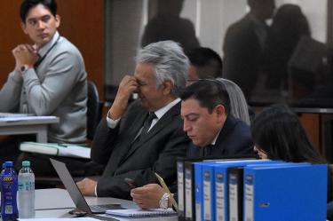 Moreno, de 73 años, acudió a la audiencia de juzgamiento en Quito junto a su esposa y declaró no haber recibido dinero de Sinohydro.