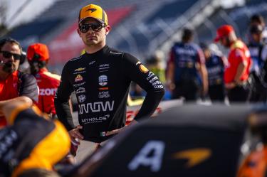 O'Ward no arrancaba una carrera en primer lugar desde hace un año