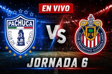 Pachuca vs Chivas EN VIVO Minuto a Minuto Jornada 6