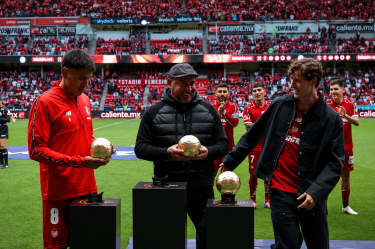 Recibiendo el balón de oro