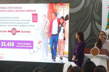 Como parte de estas acciones, Rodríguez anunció que el próximo 23 de septiembre se llevará a cabo la jornada en la que servidoras y servidores públicos visitarán escuelas.