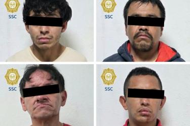 La SSC detalló que el detenido, de 48 años, cuenta con ocho ingresos al Sistema Penitenciario de la Ciudad de México