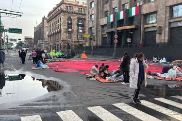 Bloqueo en el Eje Central