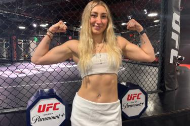 Regina Tarin sueña con un título mundial de UFC y una presentación en tierras mexicanas.