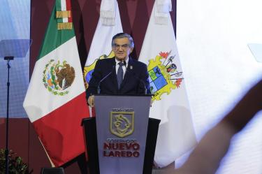 Américo Villareal ratifica su compromiso de poner el gobierno al servicio del pueblo de Tamaulipas