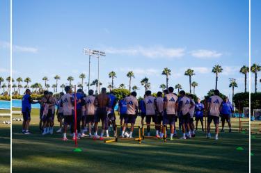 El América sostendrá su último entrenamiento este sábado en Los Ángeles, California. Después viajarán a la Ciudad de Houston.