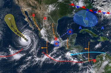 mapa clima bcs y bc conagua