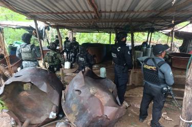 Desmantelamiento de tres laboratorios clandestinos en Guerrero
