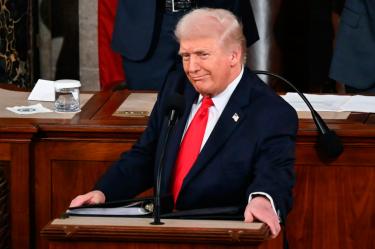 Donald Trump, presidente de EU