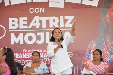 Beatriz Mojica llamó a respetar las encuestas internas de Morena
