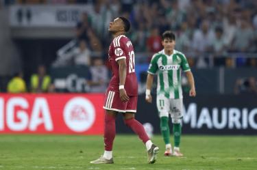 Kylian Mbappé atendió a los medios de comunicación, a pesar de que el viernes falló el penal que le costó la derrota al Real Madrid frente al Betis.