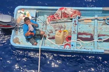 pescador Héctor Márquez