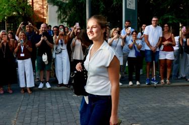 La princesa Leonor comenzó su etapa universitaria en la Carlos III.