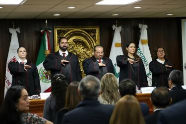 El organismo surgió de la reforma de septiembre de 2024 y sus magistraturas fueron electas por voto popular en junio de 2025.