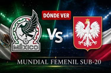 ¿Dónde ver México vs Polonia? Mundial Femenil Sub-20
