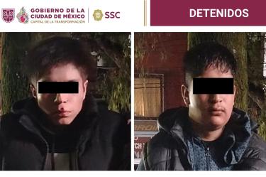 Adrián “N” y Néstor “N” detenidos por el asesinato de 'La Tripa'