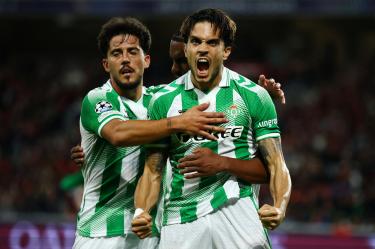 El Betis ganó en su primer partido de Champions