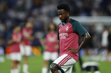 La afición del Real Madrid abucheó a Vinicius en la victoria en Champions
