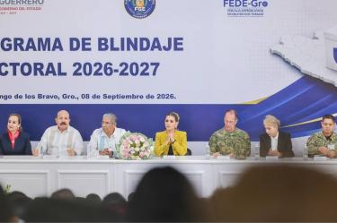 Evelyn Salgado garantiza "piso parejo" e igualdad para todas las fuerzas políticas en Guerrero