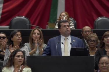El diputado federal Pedro Haces Barba afirmó que México ha ganado relevancia internacional