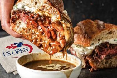El sándwich que está provocando largas filas en el US Open.