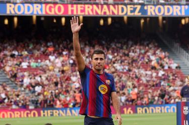 Rodri aprovechó los espacios para entrevistas de la Champions League para ofrecer sus disculpas al Valencia.