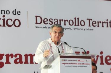 El gobernador de Tamaulipas, Américo Villarreal Anaya