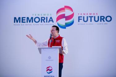 Esteban Villegas plantea seguir con más avance y desarrollo para Durango